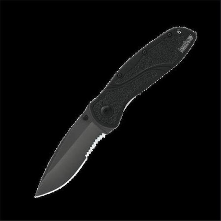 Kershaw 1670GBBLKST Blur Glass Breaker Black Folder